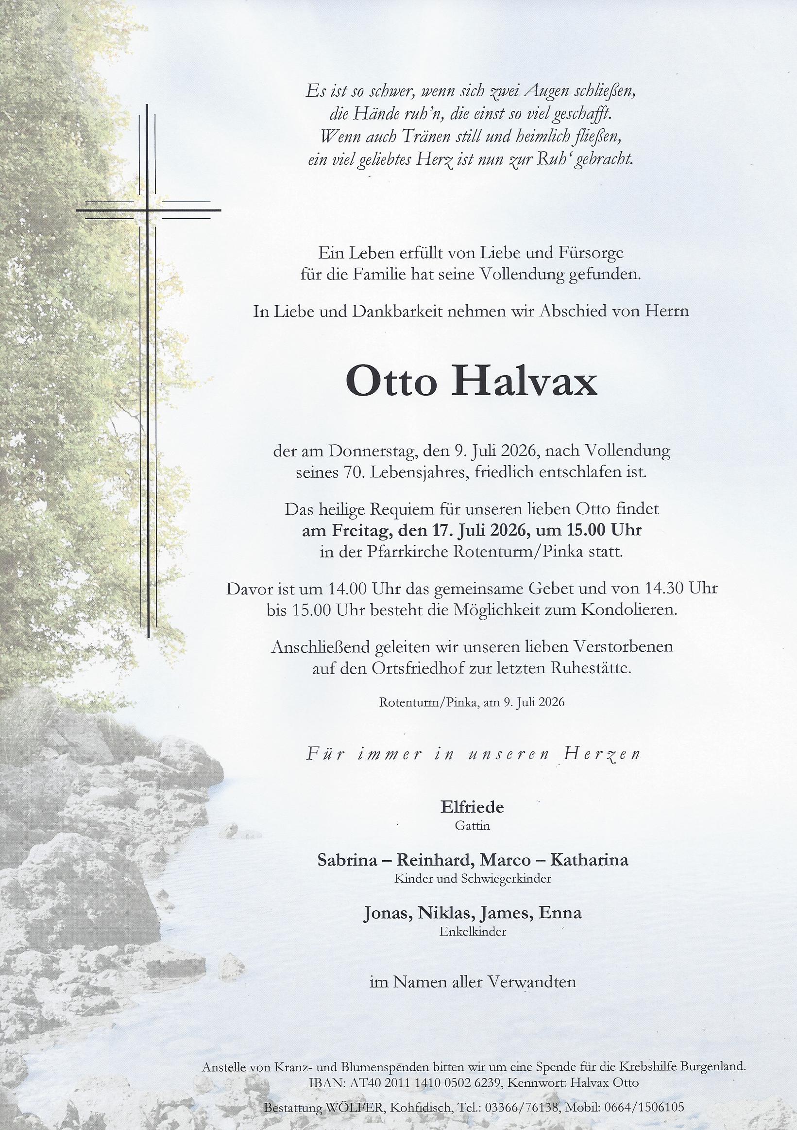 Parte Otto Halvax